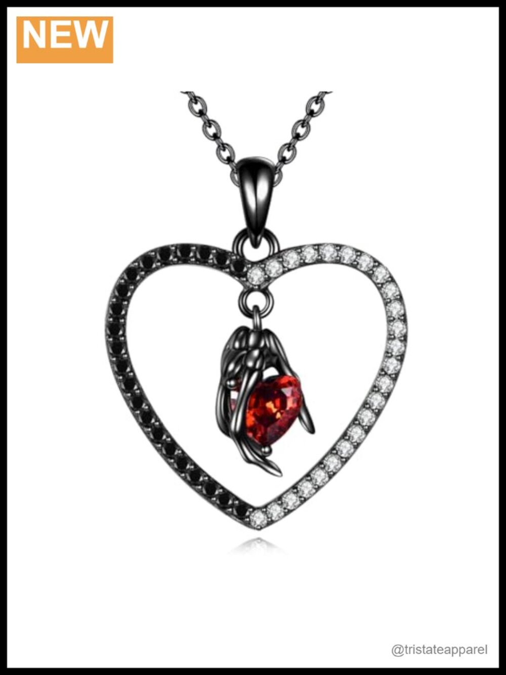 925 Sterling Silver Skull Pendant Necklace Adjustable 18in Gothic Jewelry